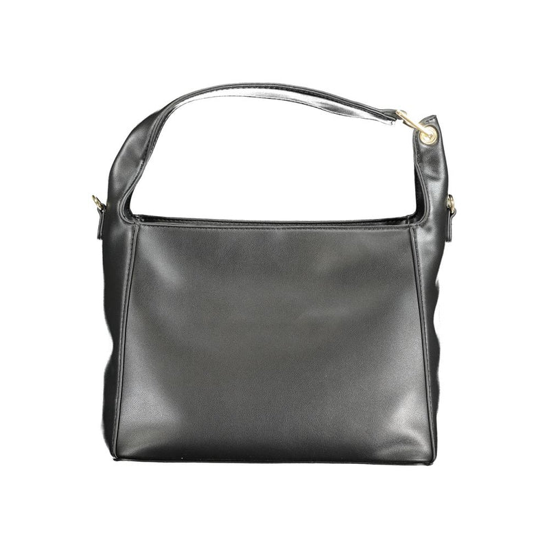Mario Valentino Black Polyethylene Handbag - Élégance et Durabilité