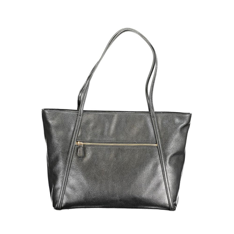 Guess Jeans Black Polyethylene Handbag - Levia Model