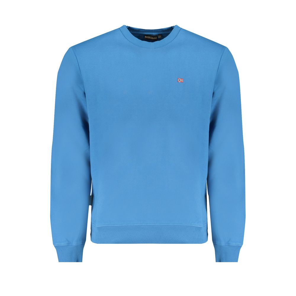 Napapijri Blauwe Katoenen Heren Sweater