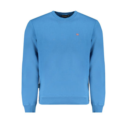 Napapijri Blauwe Katoenen Heren Sweater