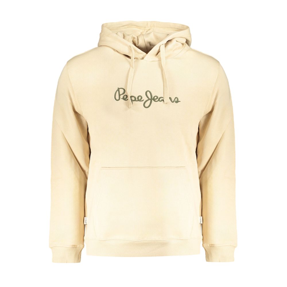 Pull en coton beige pour homme Pepe Jeans