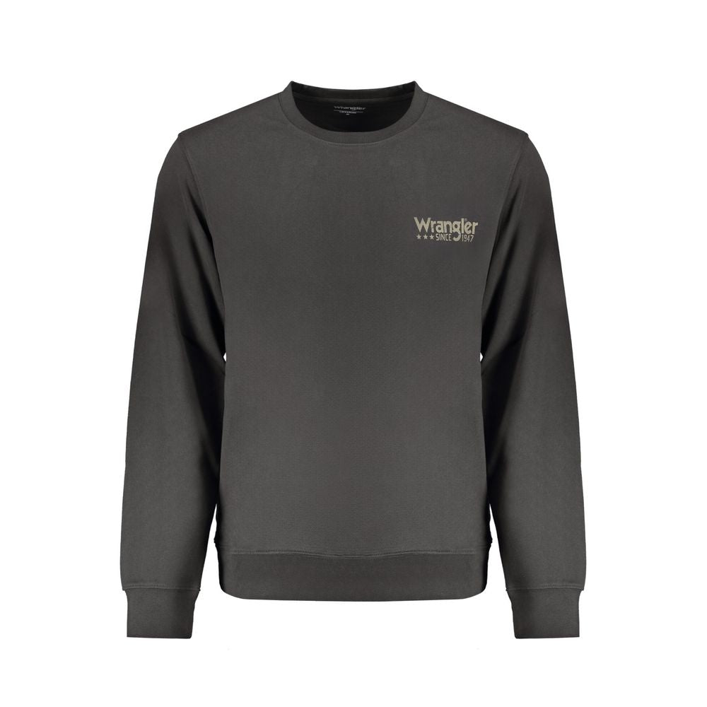 Pull en coton noir pour homme Wrangler
