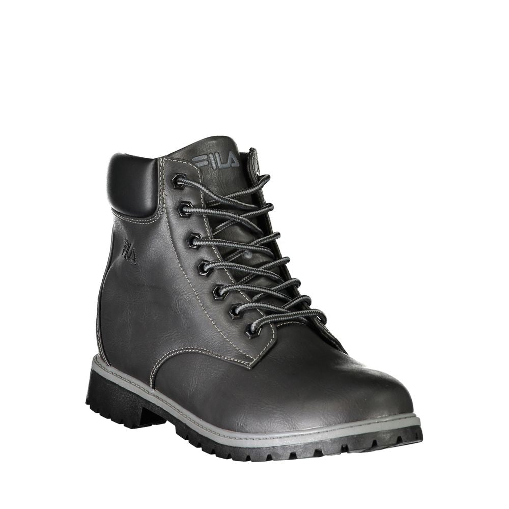Fila zwarte polyester herenlaars