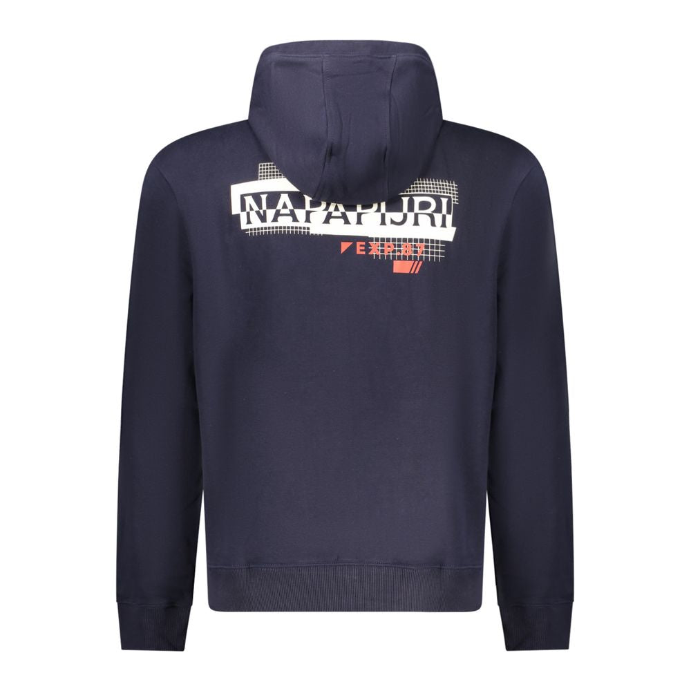 Pull en coton bleu Napapijri pour homme