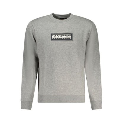 Pull en coton gris pour homme Napapijri