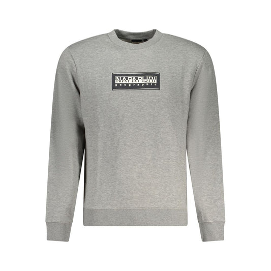 Napapijri grijze katoenen herensweater