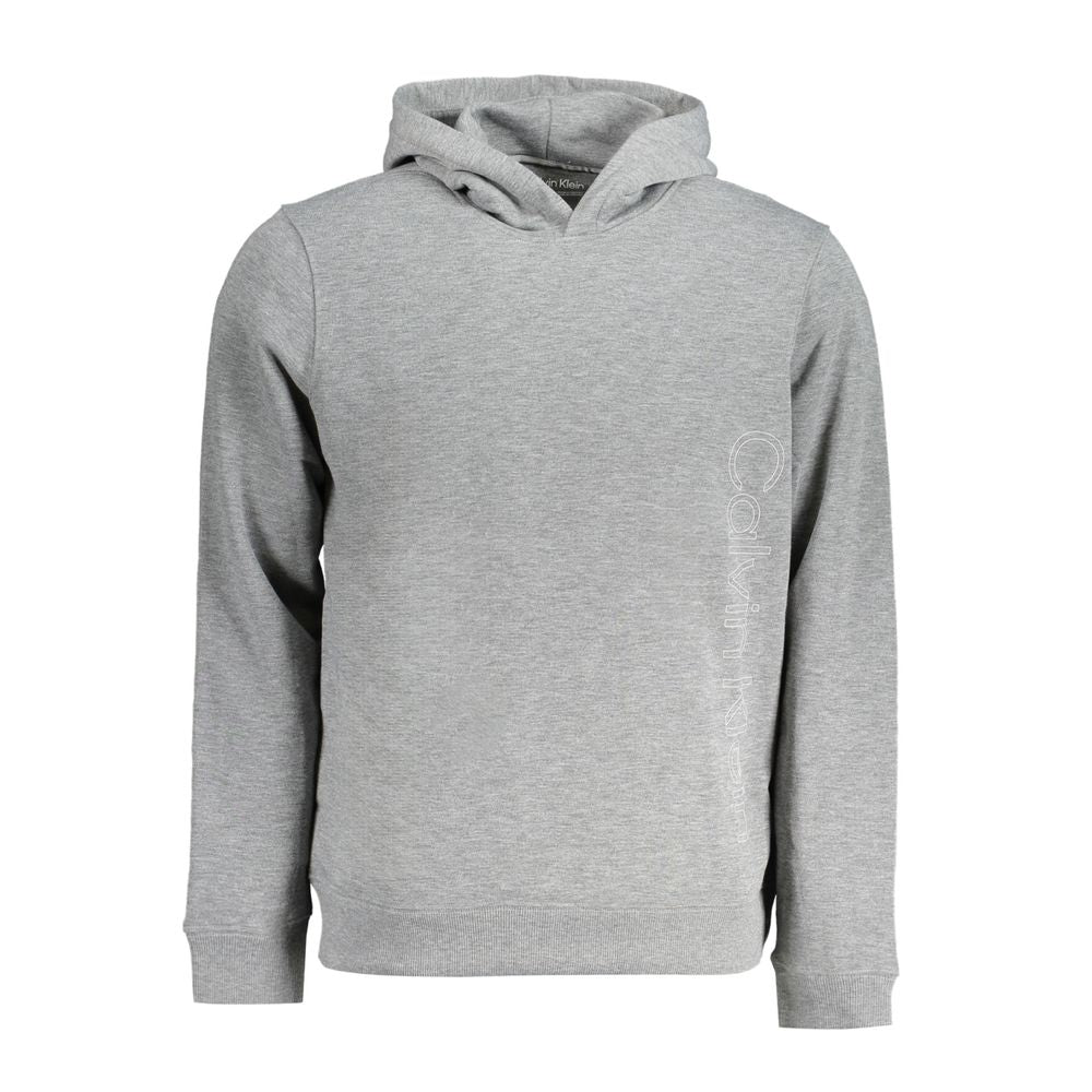 Pull en polyester gris Calvin Klein pour homme