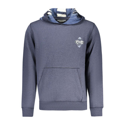 Pull en coton bleu Guess pour homme