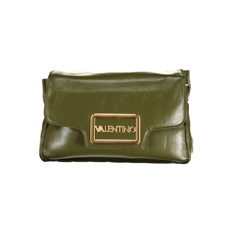 Mario Valentino Green Polyethylene Handbag - Élégante et Fonctionnelle
