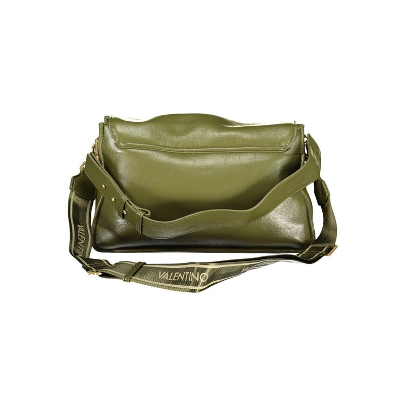 Mario Valentino Green Polyethylene Handbag - Élégante et Fonctionnelle