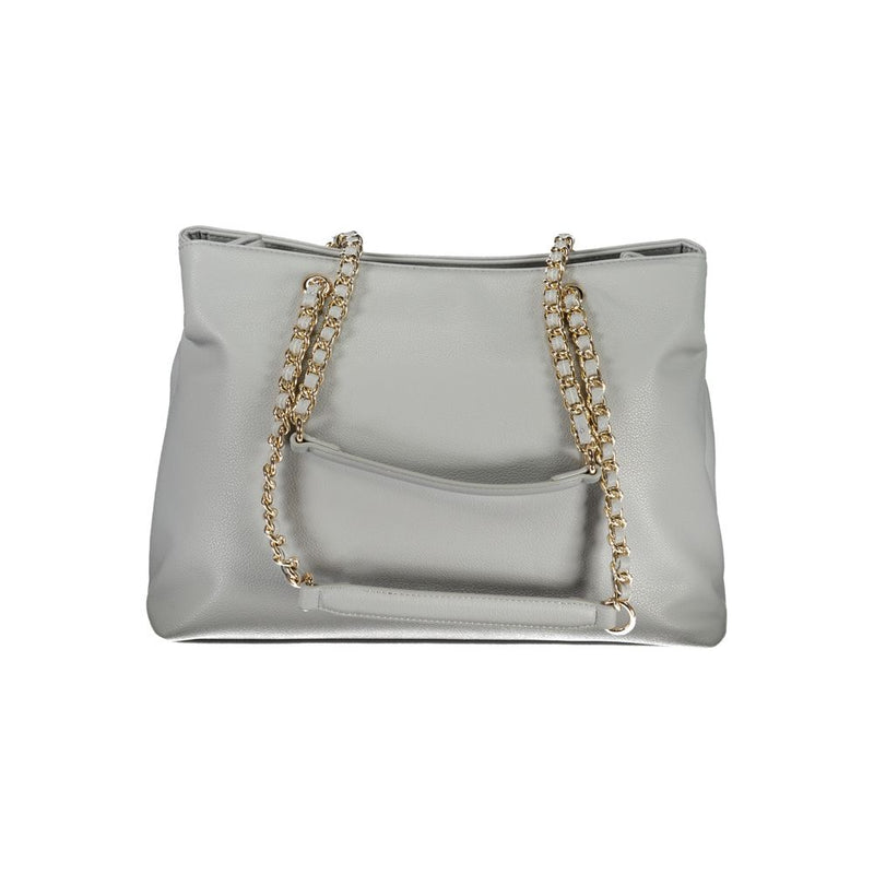 Mario Valentino Sac à main en polyéthylène gris - Élégant et fonctionnel