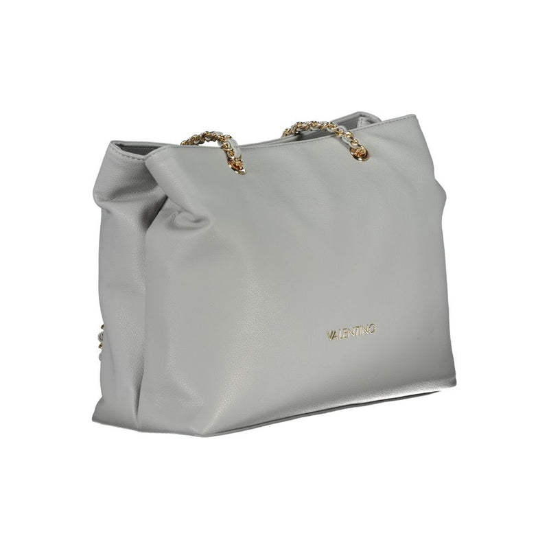 Mario Valentino Sac à main en polyéthylène gris - Élégant et fonctionnel