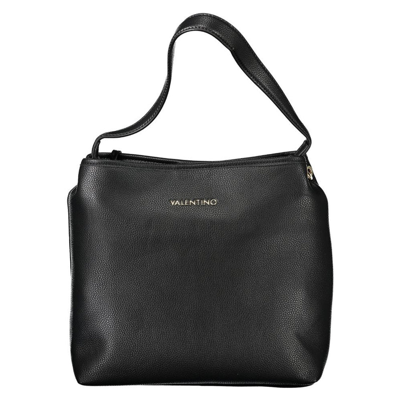 Mario Valentino Black Polyethylene Handbag - Elegance and Functionality