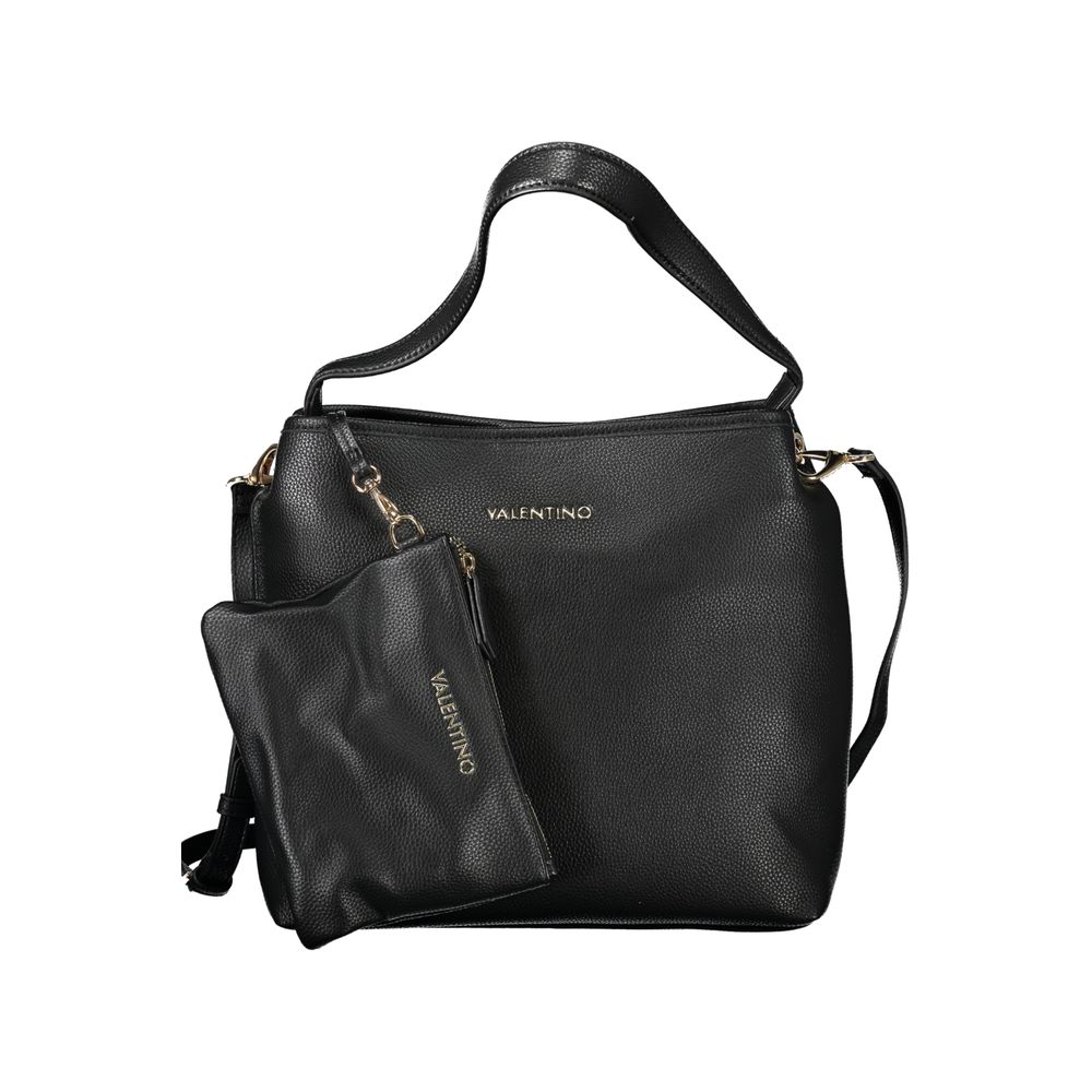 Mario Valentino Black Polyethylene Handbag - Stylish and Functional