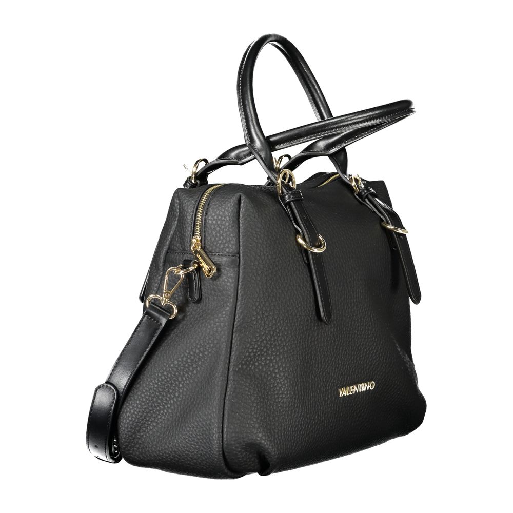 Mario Valentino Black Polyethylene Handbag - Stylish & Eco-Friendly