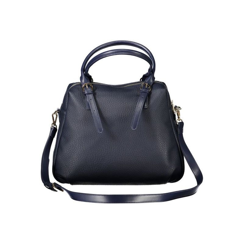 Mario Valentino Blue Polyethylene Handbag - Élégance et Durabilité
