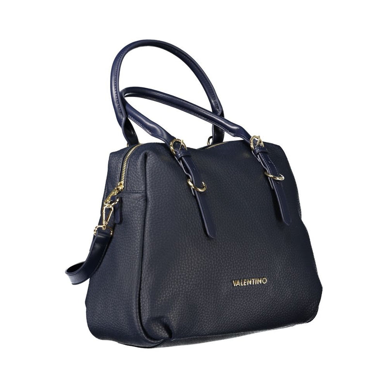 Mario Valentino Blue Polyethylene Handbag - Élégance et Durabilité