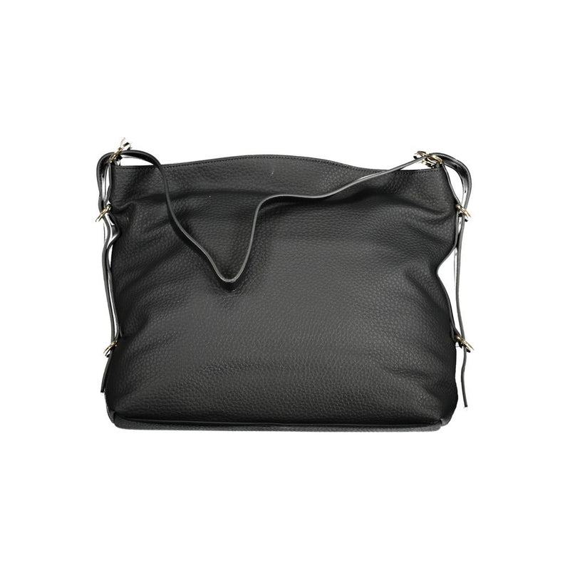 Mario Valentino Black Polyethylene Handbag - Élégance et Durabilité