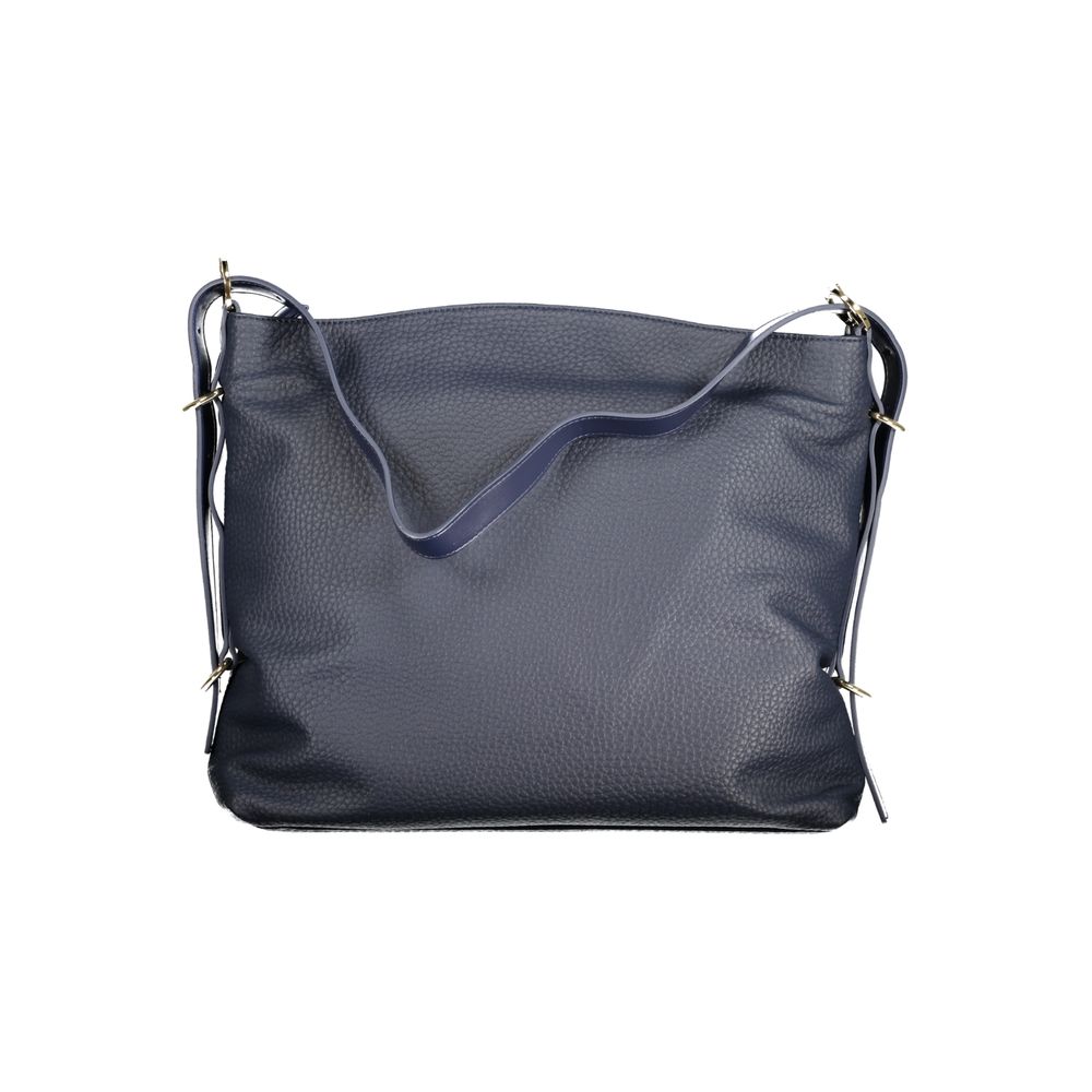 Mario Valentino Blue Polyethylene Handbag - Stylish & Sustainable