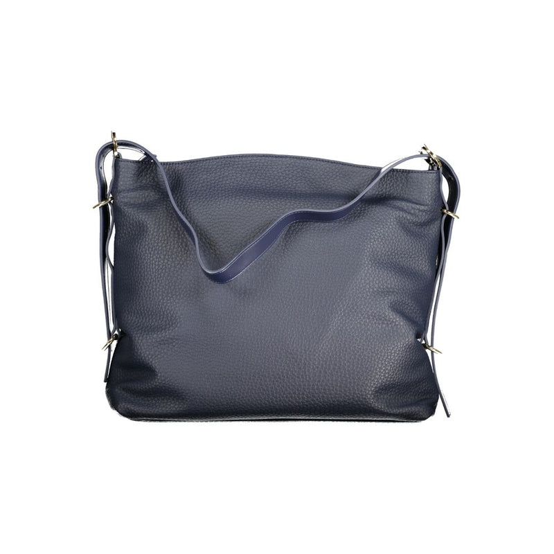 Mario Valentino Blue Polyethylene Handbag - Chic & Eco-Friendly