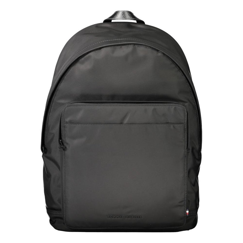 Tommy Hilfiger Zwarte Polyester Rugzak