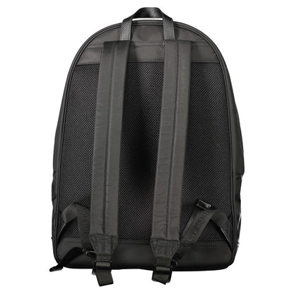 Sac à dos en polyester noir Tommy Hilfiger