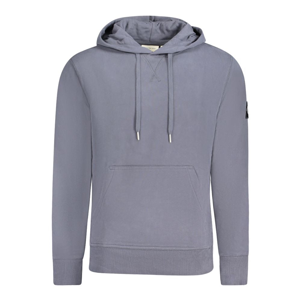 Pull en coton bleu Calvin Klein pour homme