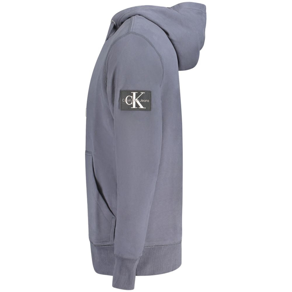 Pull en coton bleu Calvin Klein pour homme