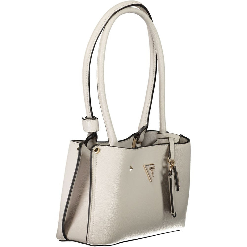 Guess Jeans Gray Polyethylene Handbag - Meridian Model