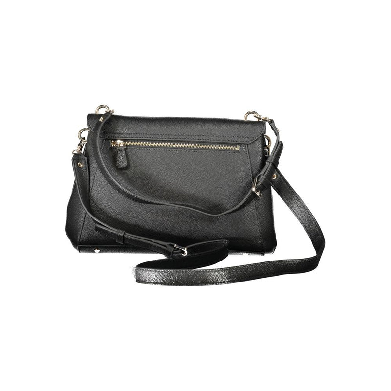 Guess Jeans Black Polyethylene Handbag - Silvye Model