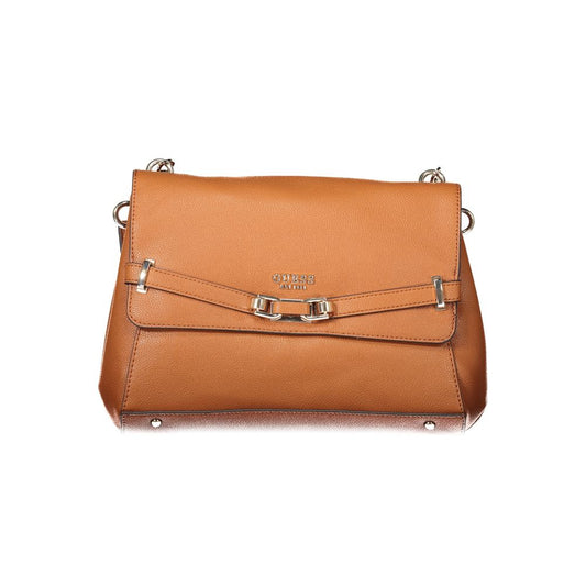 Sac à main Guess Jeans en polyéthylène marron