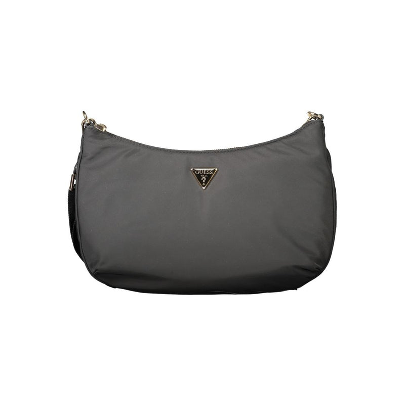 Guess Jeans Eco Gemma Black Handbag - Sustainable Style