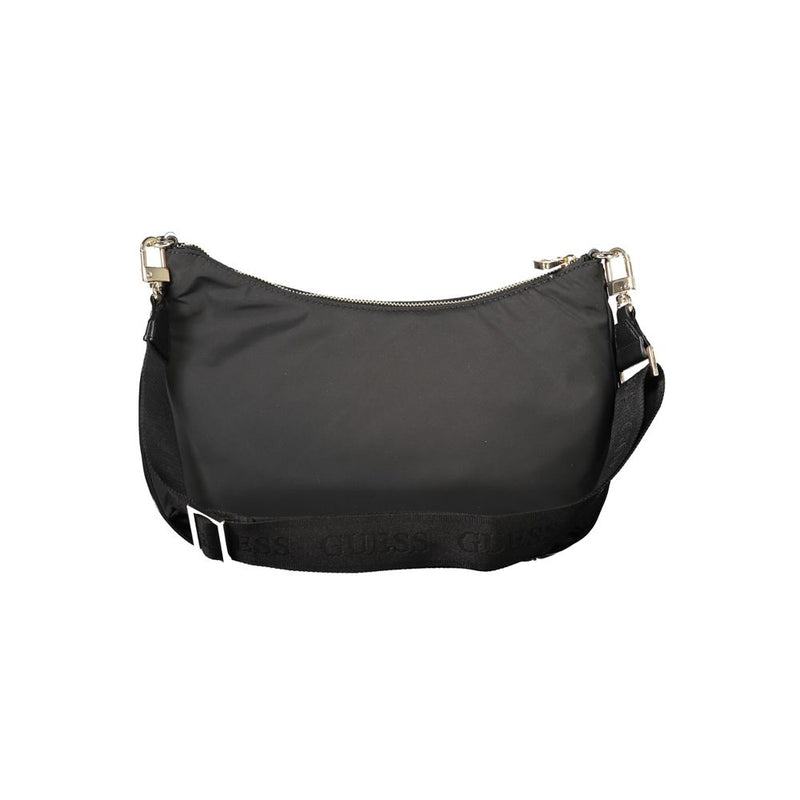 Guess Jeans Eco Gemma Black Handbag - Sustainable Style