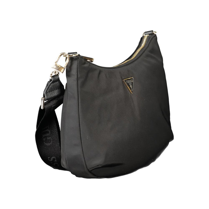 Guess Jeans Eco Gemma Black Handbag - Sustainable Style
