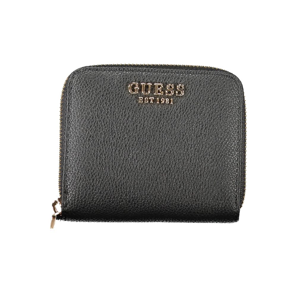 Guess Jeans Zwarte Polyethyleen Portemonnee