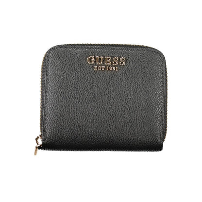Guess Jeans Zwarte Polyethyleen Portemonnee