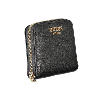 Guess Jeans Zwarte Polyethyleen Portemonnee