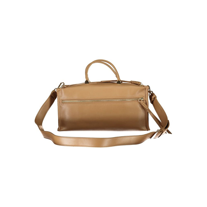Mario Valentino Sac à main en polyéthylène beige - Élégance polyvalente
