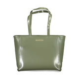 Mario Valentino Green Polyethylene Handbag - Luxe Écologique