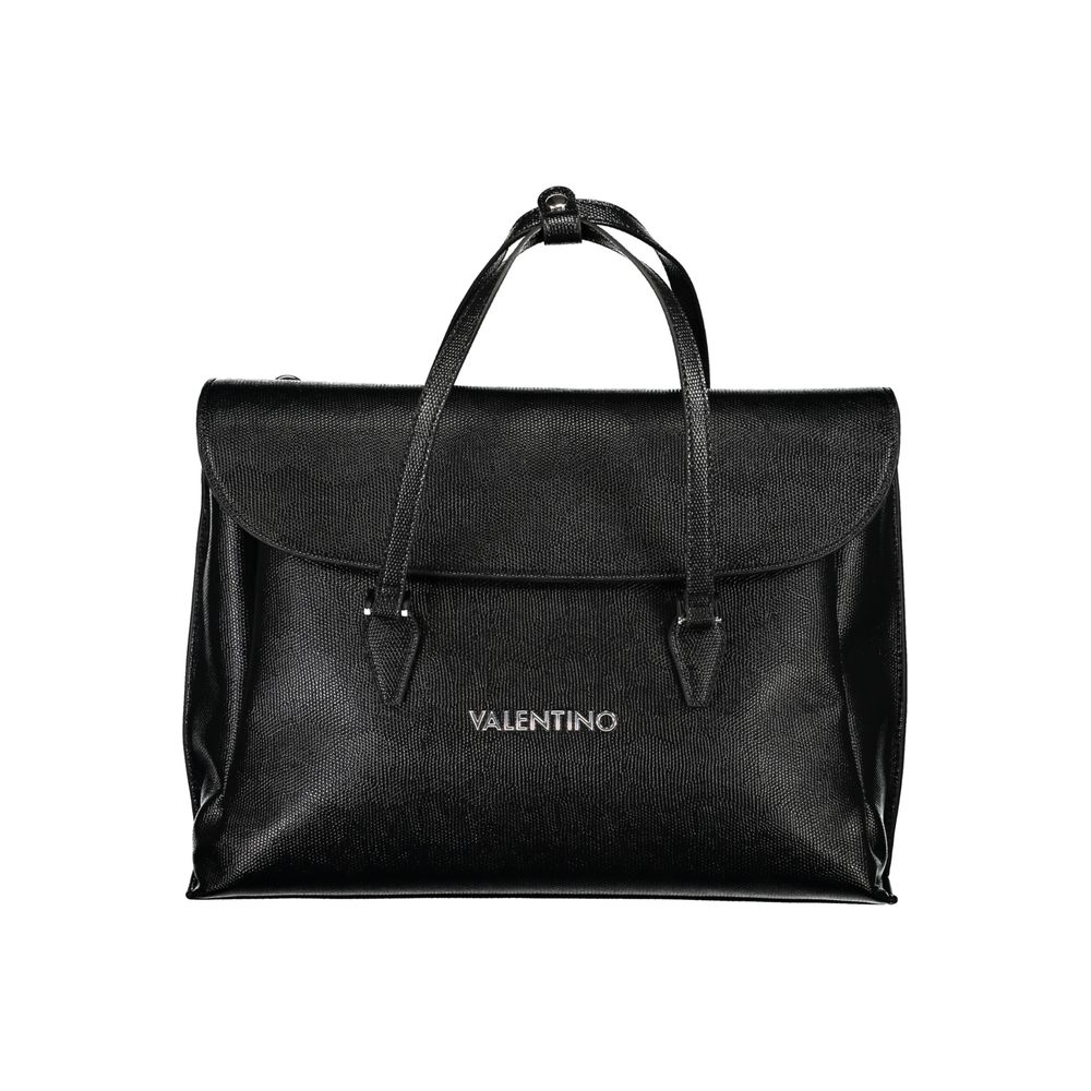 Mario Valentino Black Polyethylene Handbag - Stylish & Eco-Friendly