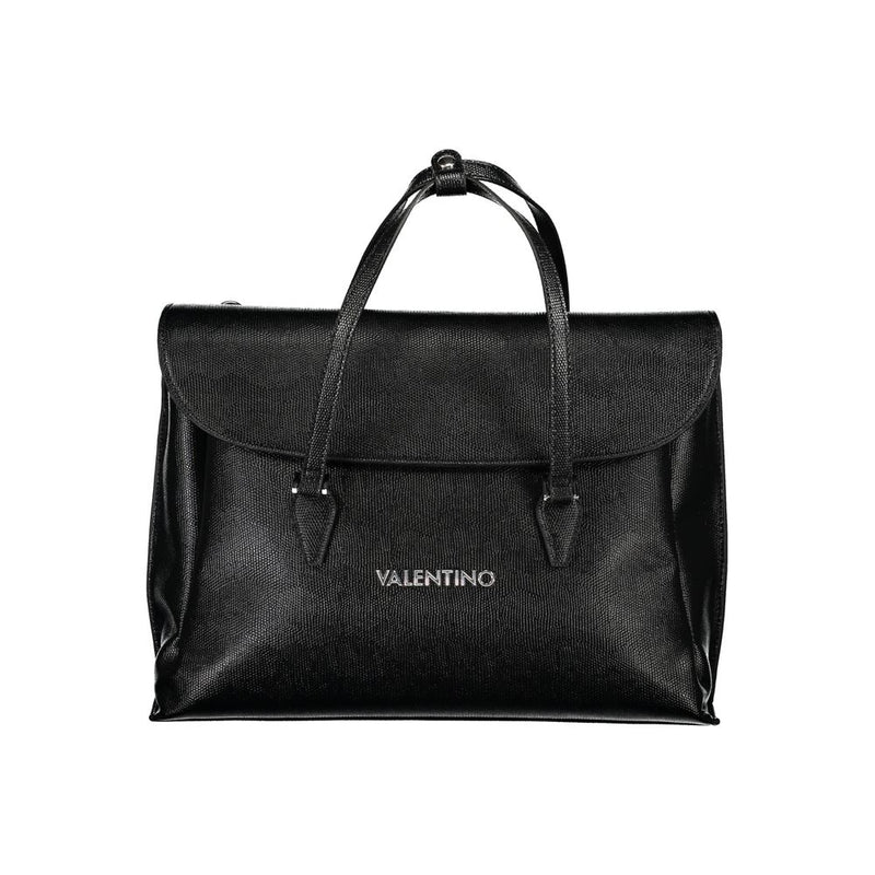 Mario Valentino Black Polyethylene Handbag - Élégant et Écologique