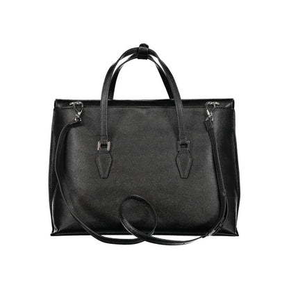Sac à main en polyéthylène noir Mario Valentino