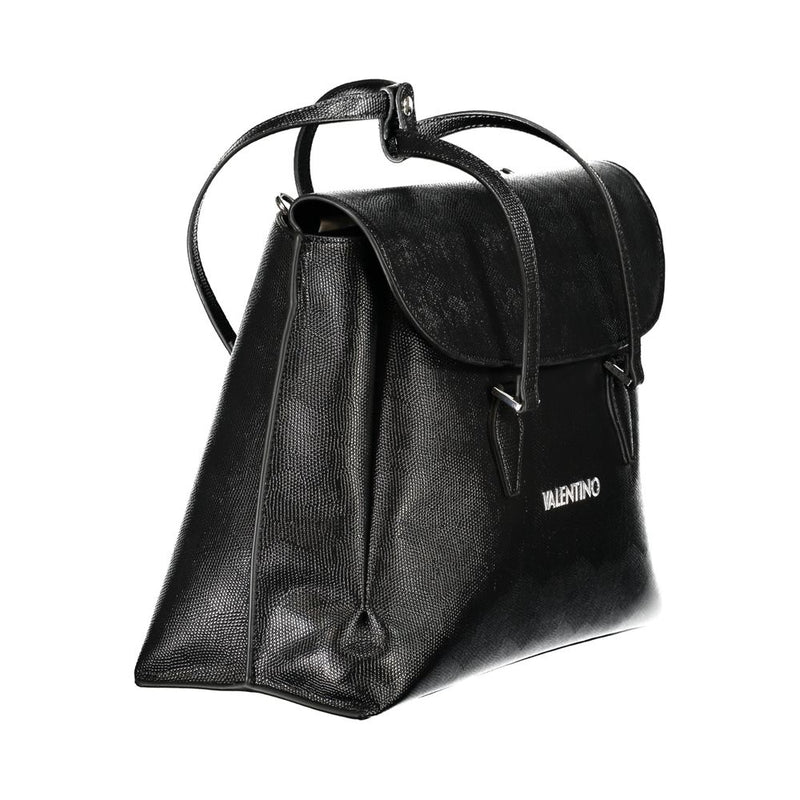 Mario Valentino Black Polyethylene Handbag - Élégant et Écologique