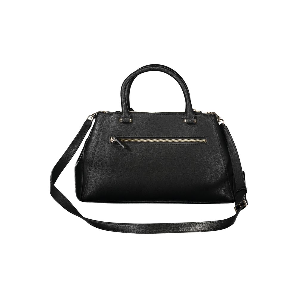 Guess Jeans Black Polyethylene Handbag - Élégante et Polyvalente