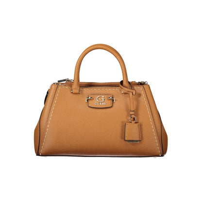 Sac à main Guess Jeans en polyéthylène marron