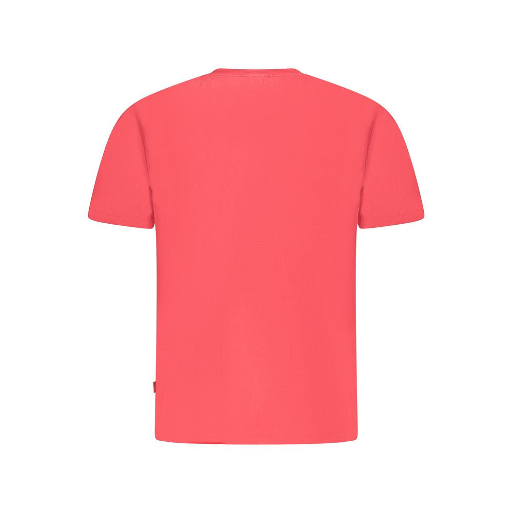 T-shirt en coton rouge Pepe Jeans
