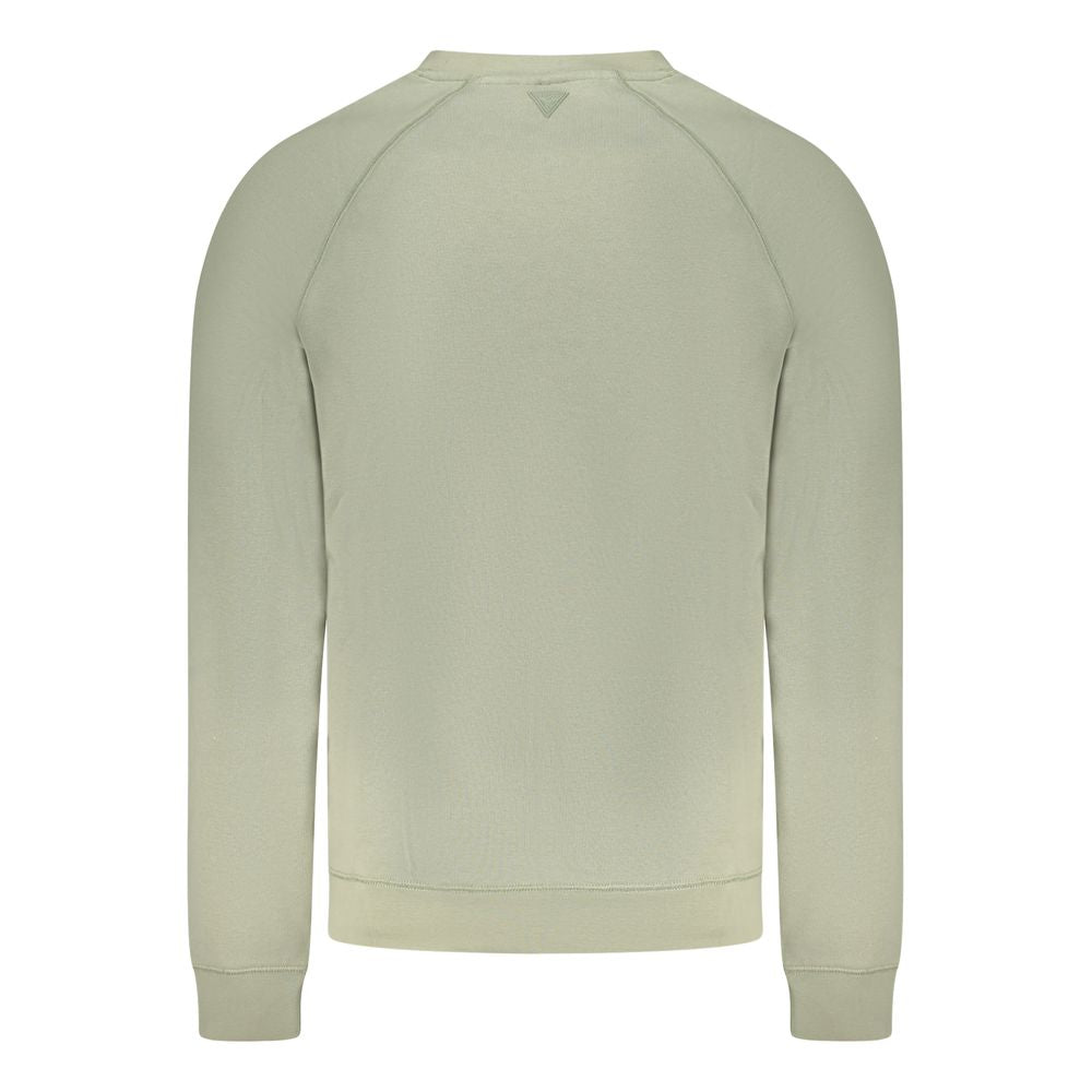 Pull en coton vert Guess Jeans pour homme
