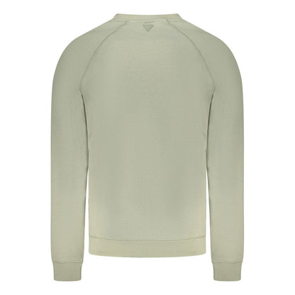 Pull en coton vert Guess Jeans pour homme
