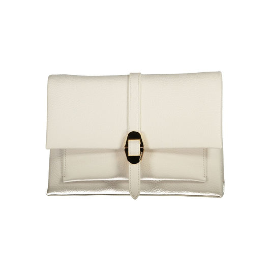 Sac à main en cuir blanc Coccinelle
