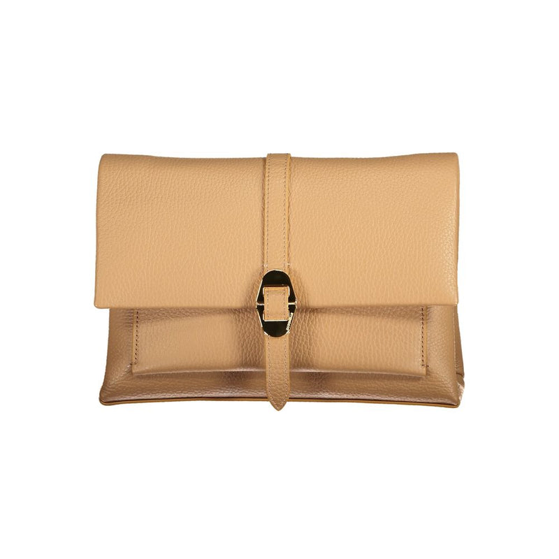 Coccinelle Dorian Sac à Main en Cuir Marron - Élégant et Polyvalent